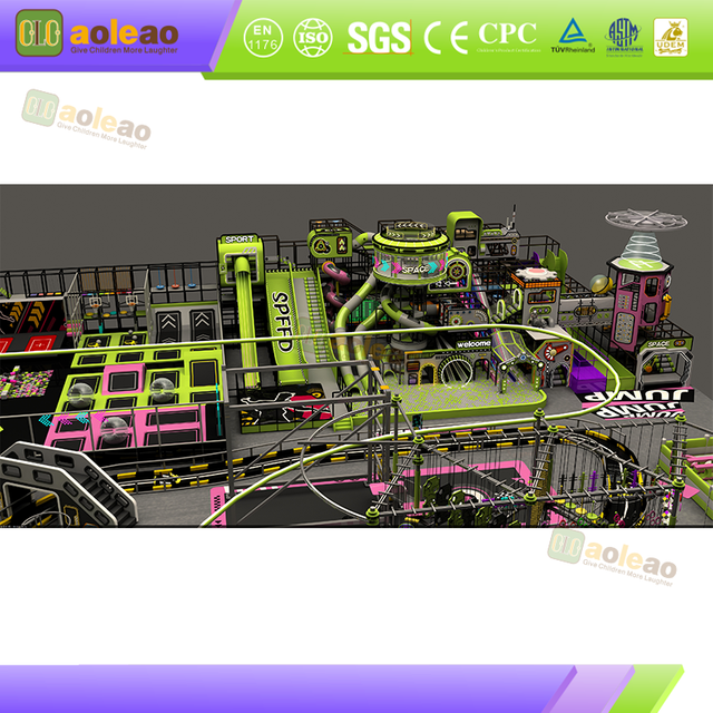 sci fi family entertainment center layout