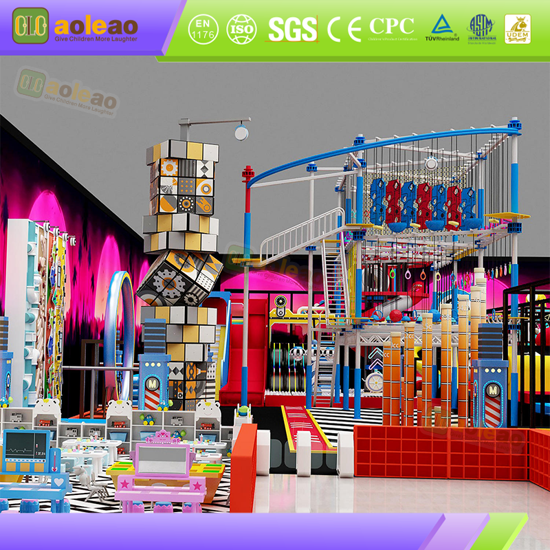 Trampoline Park Main Equipment Full Set Core Configuration Indoor Trampoline Venue Whole Park Output Quick Opening