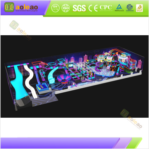 Indoor Soft Play Slide Parts, Playground Renovation, Universal Fit