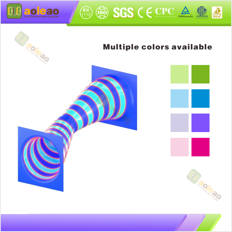 Indoor Playground Slide Set, Mall Atrium, Popular Kids Check-In Spot