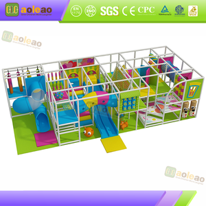 Small Playground Slide Interactive Maze, Kids Experience Hall, Improve Coordination