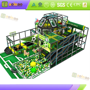  Indoor Play Center Fun Climbing Maze Para sa Community Activity Center Physical Training Brave Improvement