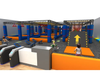 Enduring Course Equipment with Trampoline
