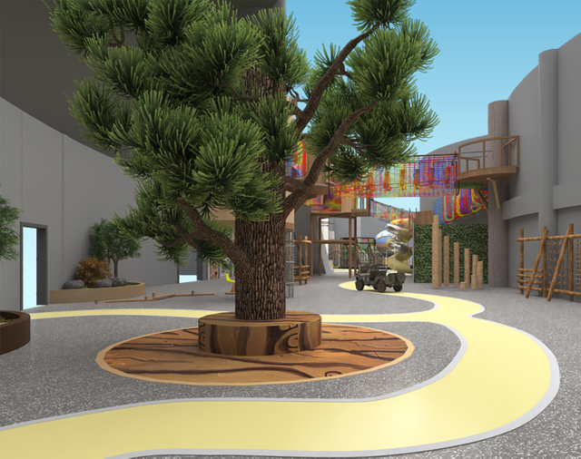 indoor playground equipment design