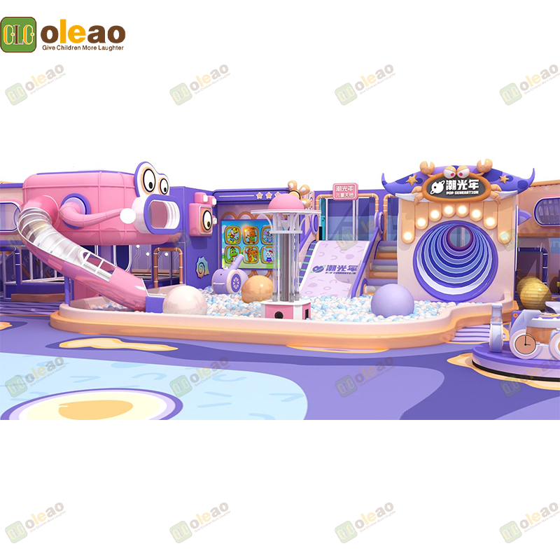 Indoor Playground Equipment Soft Play Toddler Climbing Kids Adventure Park (Soft Tunnel) 