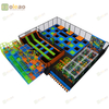 Commercial Trampoline Park with Foam Pit and Basketball Hoop for Kids