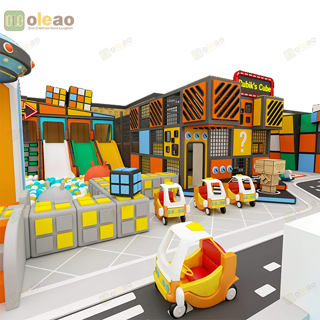Palestra della giungla indoor e attrezzature per il gioco morbido per uso commerciale