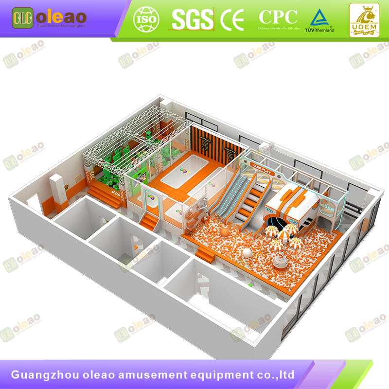  Home Playground Castle with Customizable Size & Foldable Storage - For Villa Living Rooms/Kids' Bedrooms - Space-Saving & Parent-Child Interaction