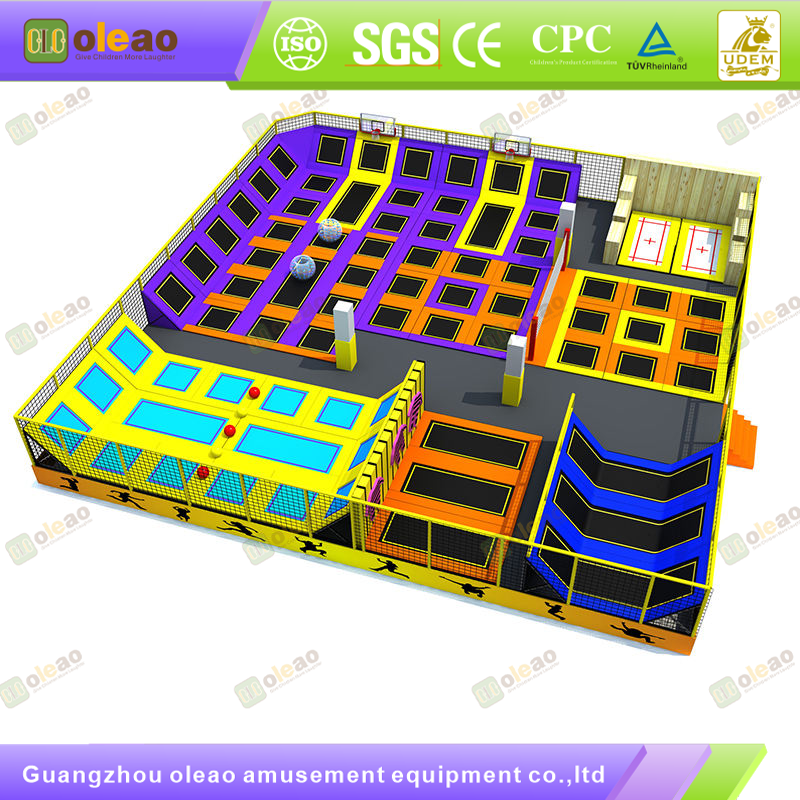 Trampoline Park – Dynamic Fitness Space – Kids Adventure Park for Energetic Youngsters