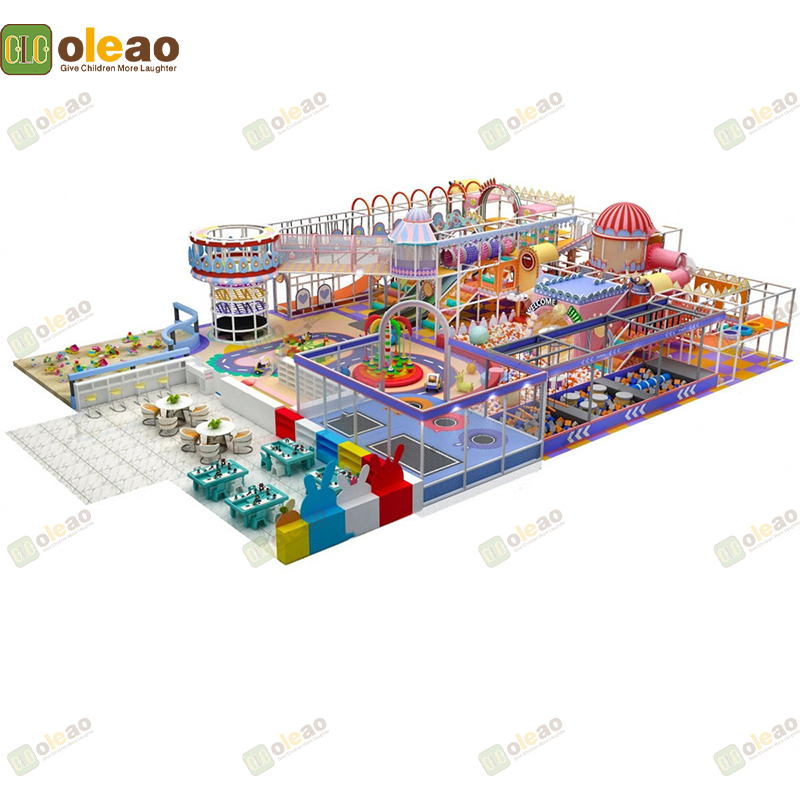 Indoor Playground Equipment Soft Play Toddler Climbing Kids Adventure Park (Soft Play Slide Mat) 