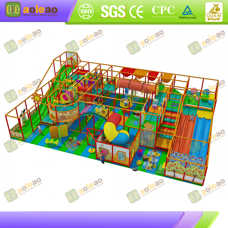Kids' Indoor Playground + Wear-resistant & Durable Material + Long-term Amusement Park Operation + Reduce Replacement Cost