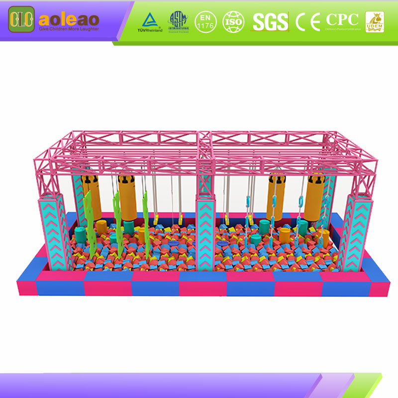 Indoor Ninja Fitness Expansion-Adjustable Difficulty-Team Building Base-All Age Available | Aoleao
