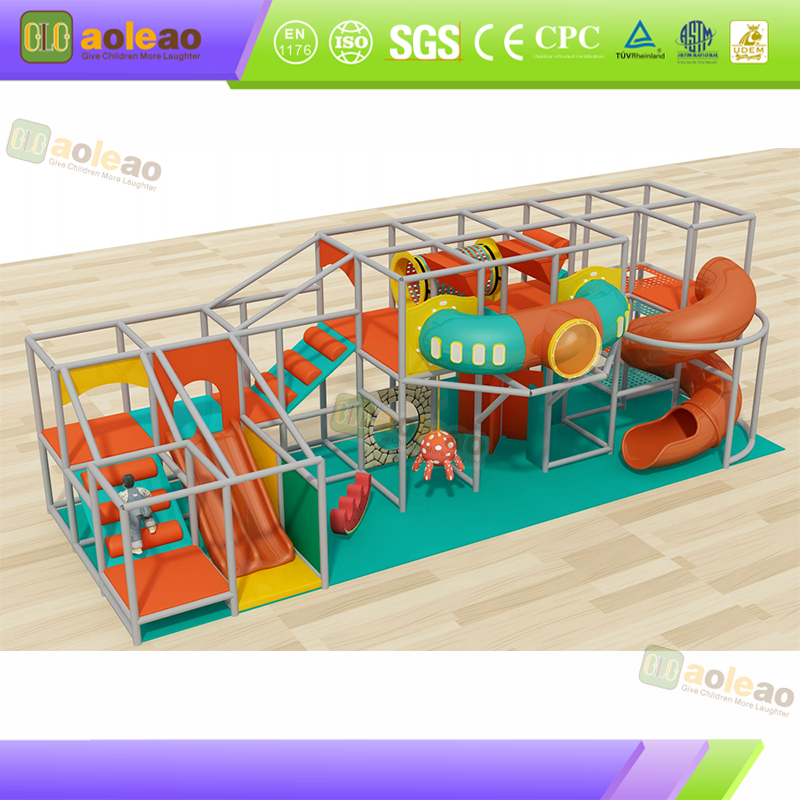 Small Playground Multi-Function Maze Slide, Community Room, Certified Quality