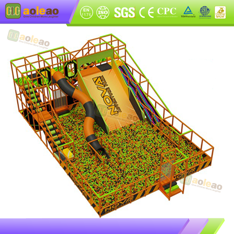 Children's Commercial Trampoline Rounded Corner Anti-Collision Indoor Children's Amusement Park Safe And Environmentally Friendly Parents Rest Assured