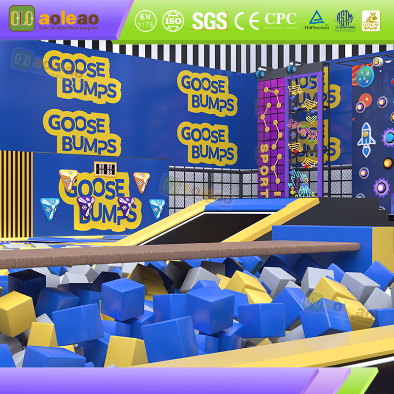 Trampoline Park – High-Energy Fitness Hub – Kids Adventure Park with Adventure Races