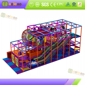 neon commercial indoor playground equipment full layout