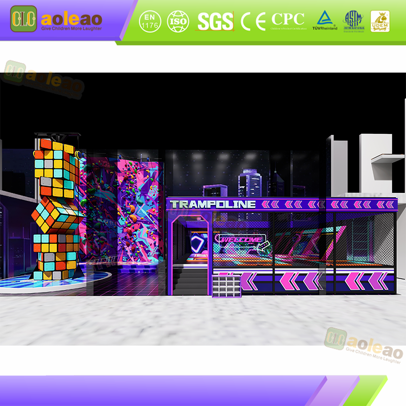 Small Playground Multi-Function Slide Maze, Community Kids Area, Easy Installation