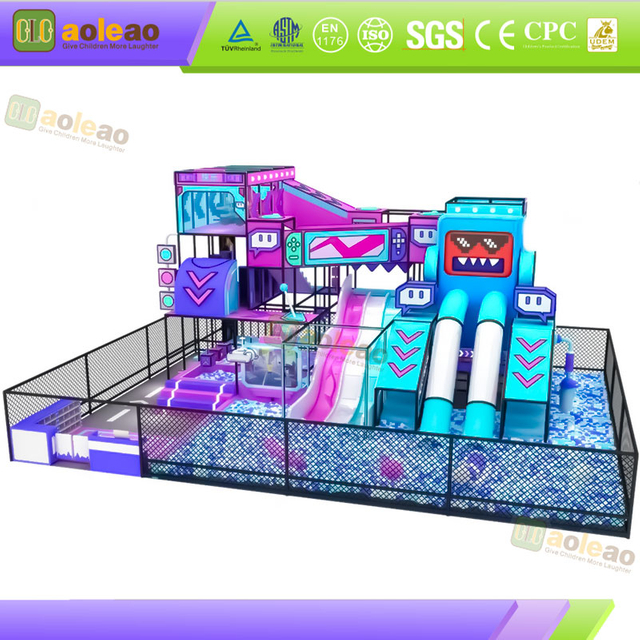 Large Naughty Castle Multi-Level Climbing Adventure For Commercial Complex Attractive Fast Return On Investment