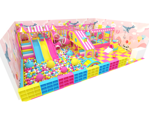 Trampoline, Volcano Slide, Ocean Ball Park, Amusement Park