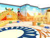 Trampoline, Volcano Slide, Ocean Ball Park, Amusement Park