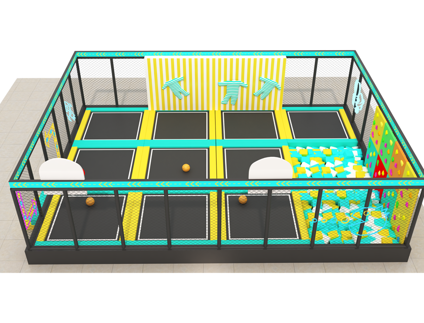 Basketball Trampoline Park Equipment
