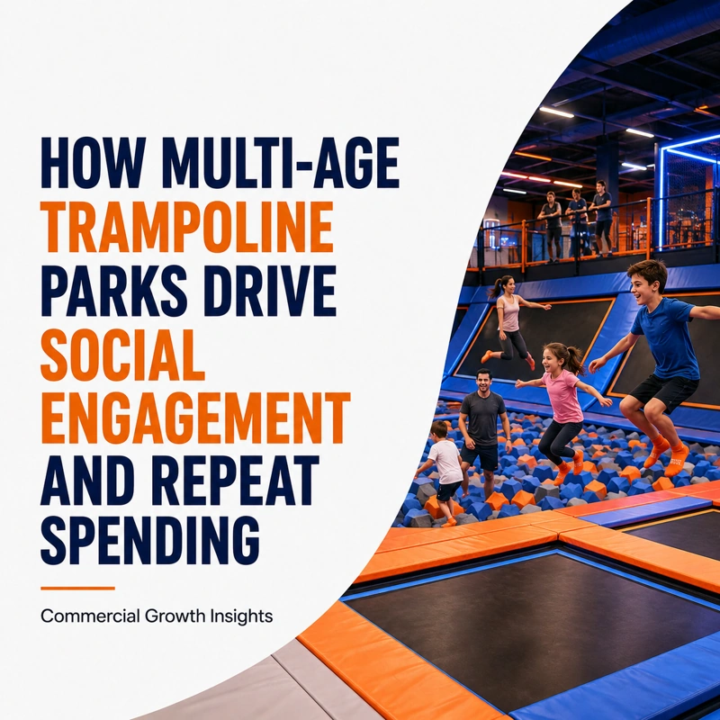 How Multi-Age Trampoline Parks Drive Social Engagement And Repeat Spending