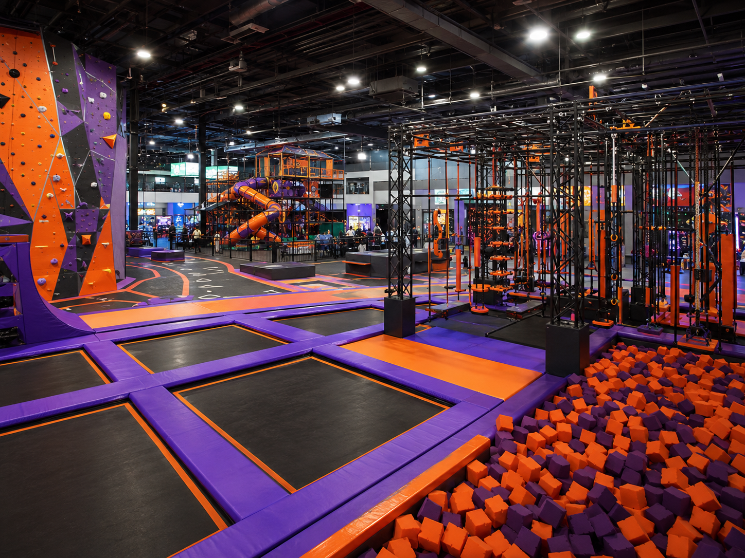 1000-2000sqm family entertainment center