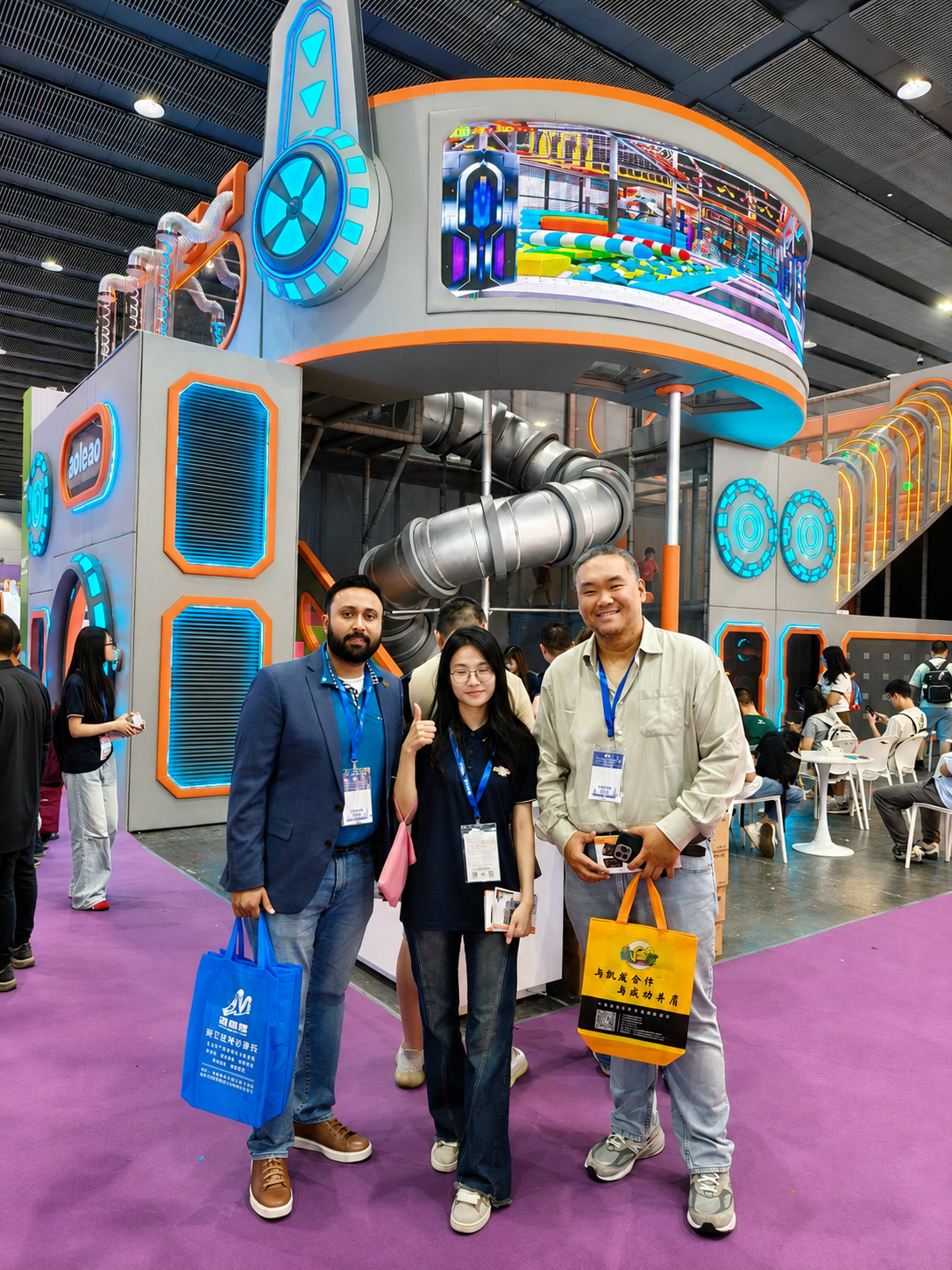 Aoleao exhibition customer meeting