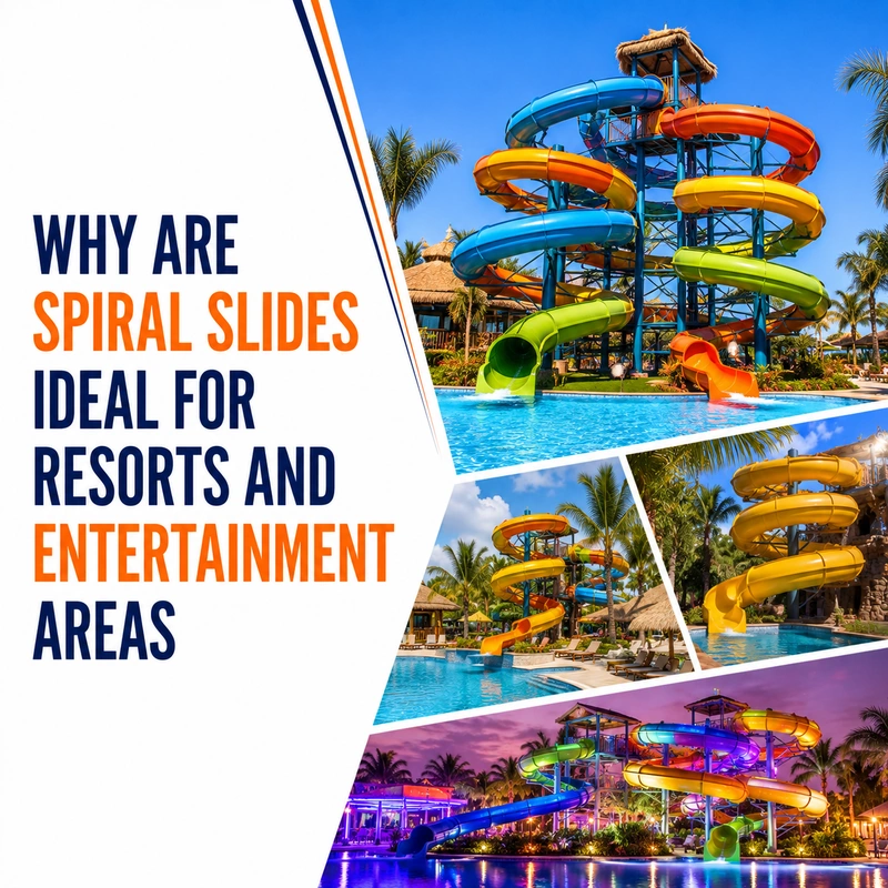 Why Are Spiral Slides Ideal for Resorts And Entertainment Areas